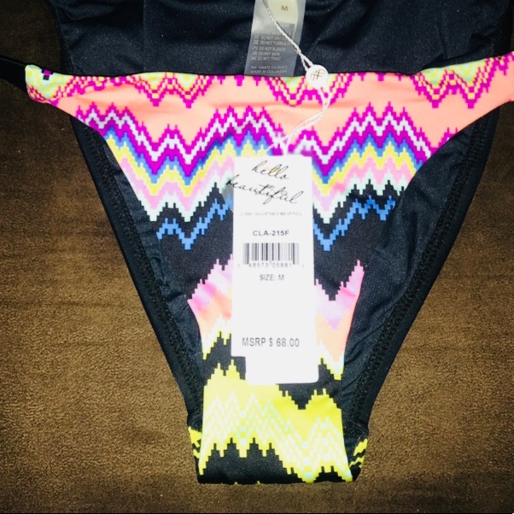 NWT PILYQ Bikini Bottoms SzM